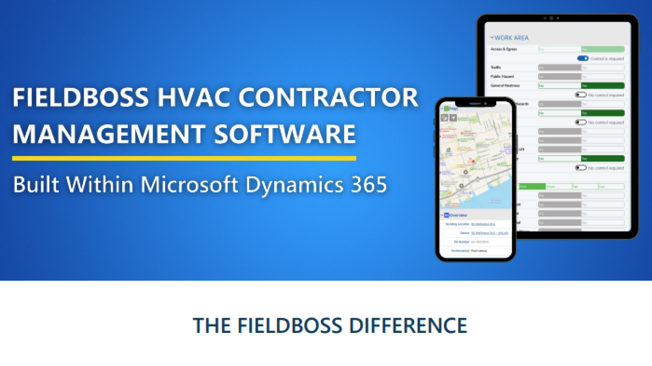 HVAC Contractor Management Software