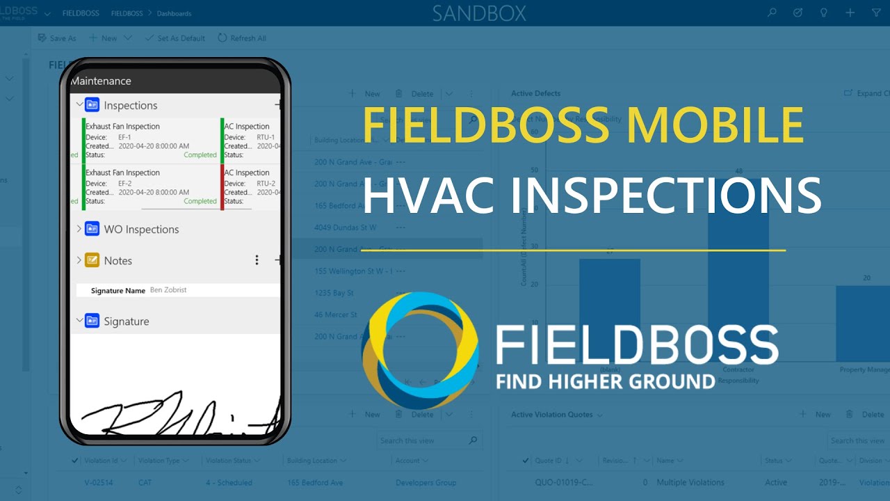 FIELDBOSS Mobile: HVAC Inspections