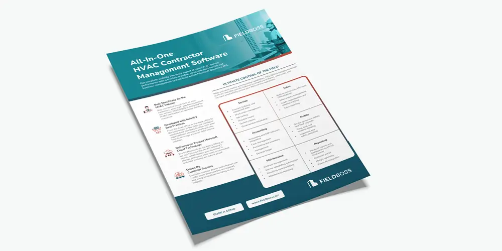 FIELDBOSS for HVAC Contractors Overview