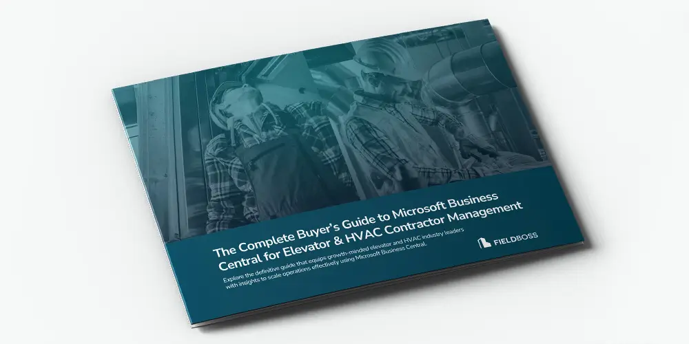 The Complete Buyers Guide to Microsoft Dynamics Business Central for Elevator and HVAC Contractor Management